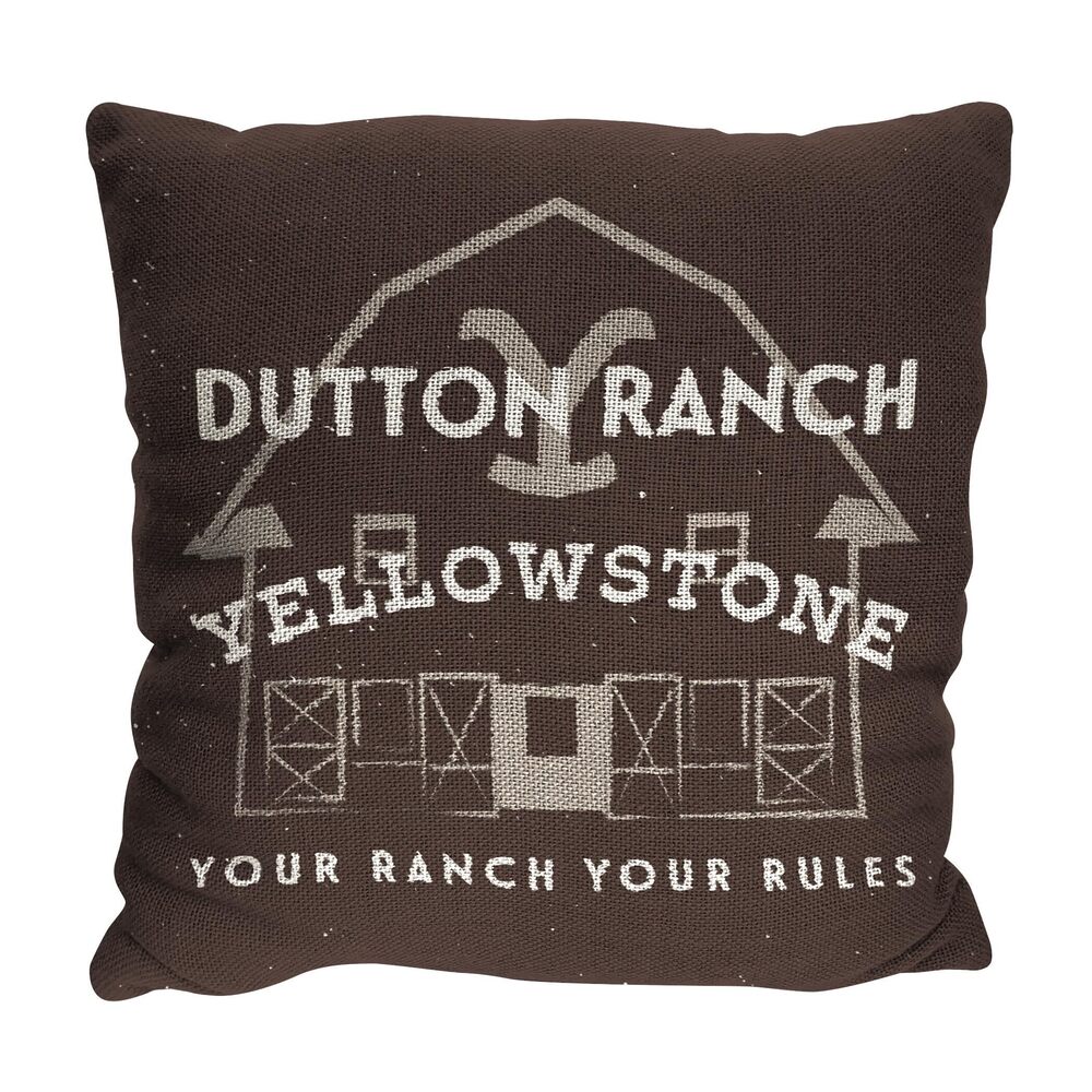 9092 Yellowstone Double Sided Woven Jacquard Pillow 2-Pack 14" x 14"